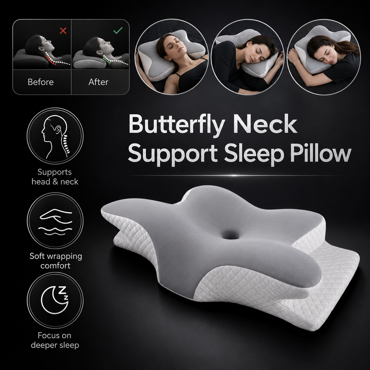 The Snoozia Cloud Pillow